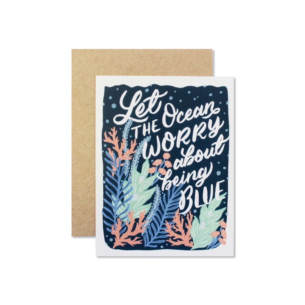 Ocean Blues Card